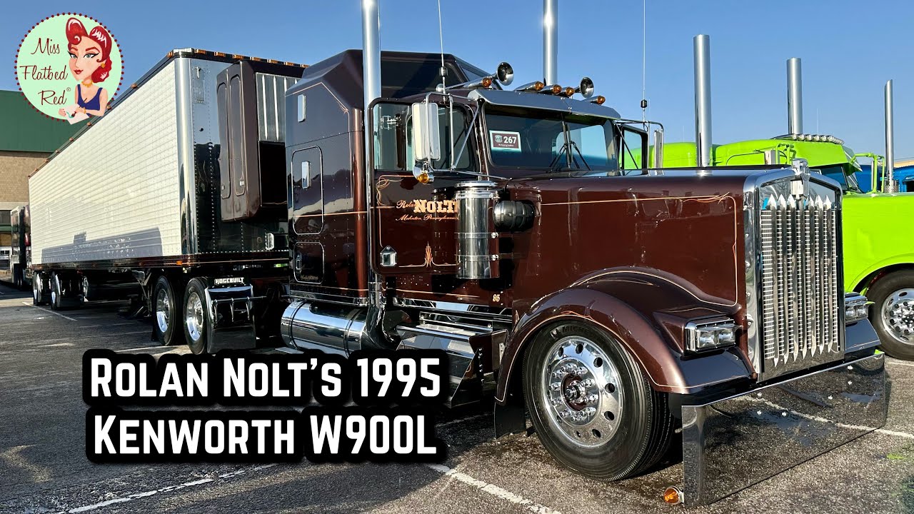 Экскурсия Ролана Нолта на грузовике Kenworth W900L 1995 года