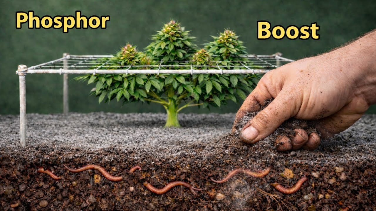 Phosphor Boost Für die Blüte
