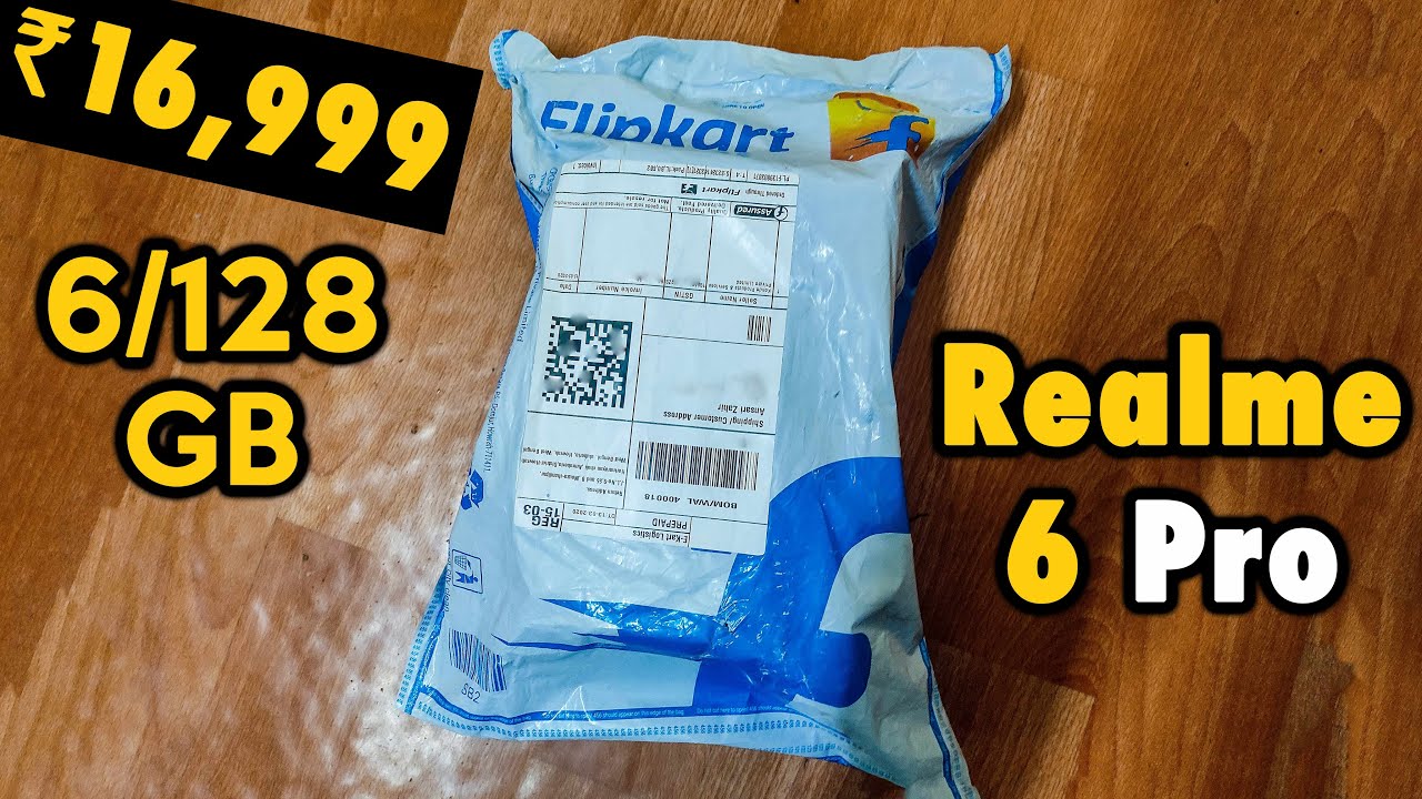 Realme 6 Pro Unboxing - Flipkart First Sale Unit | SD 720G | 90Hz Display