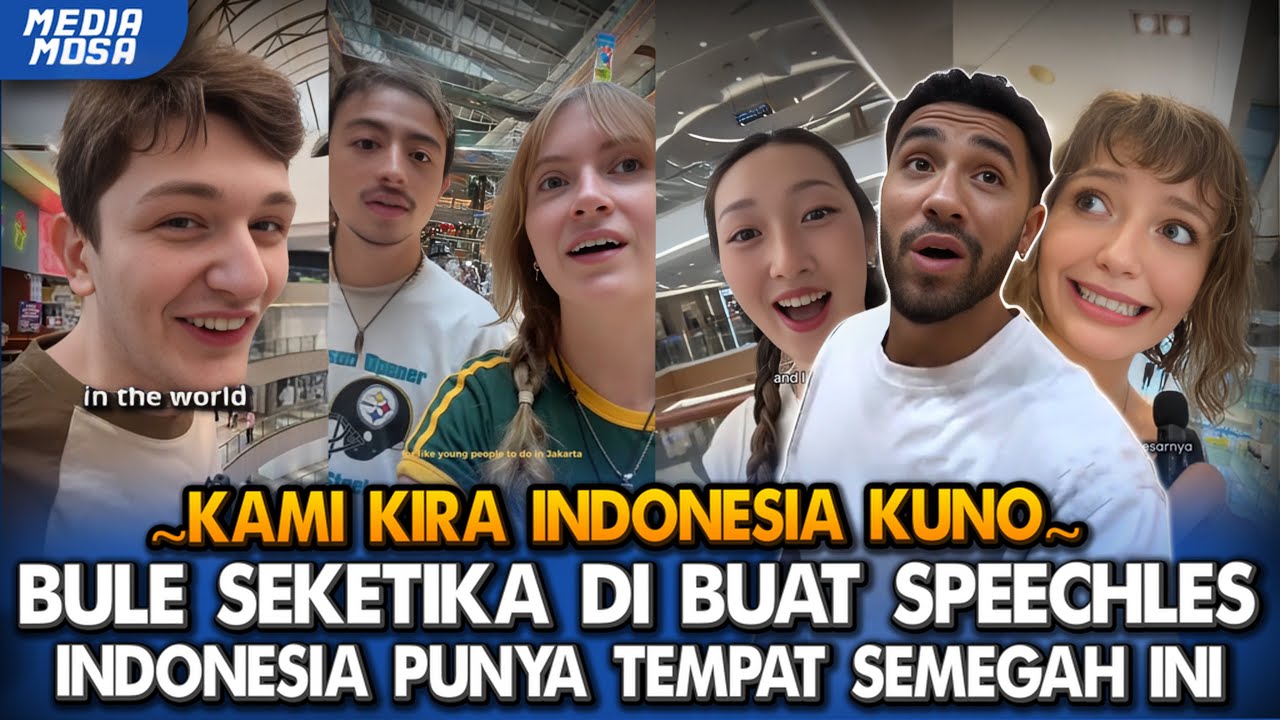 Speechless ‼️ Bule Gak Nyangka Indonesia Punya Tempat Semegah Ini
