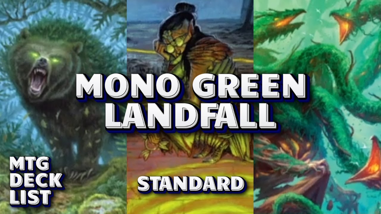 Making Mossborn Hydra Too STRONG! Aetherdrift Standard Mono Green Landfall MTG Arena