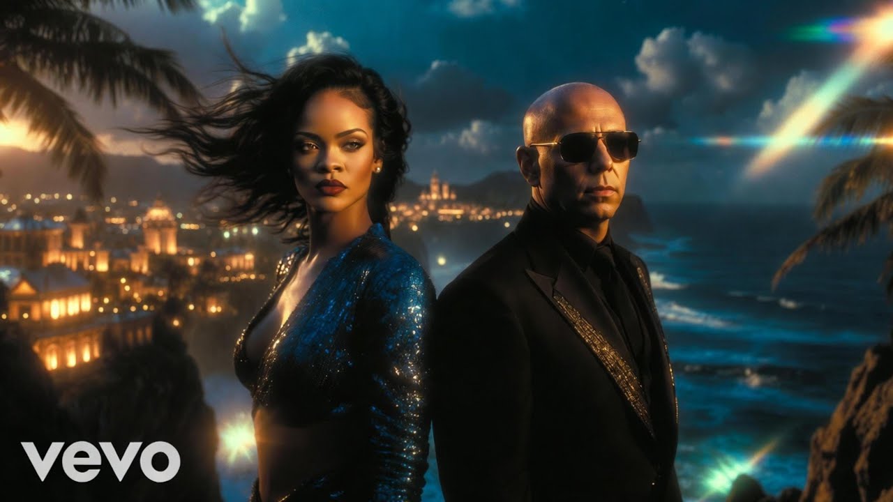 Rihanna ft Pitbull - Night Party | Love Sight Anthem (Official Song Video 2025)