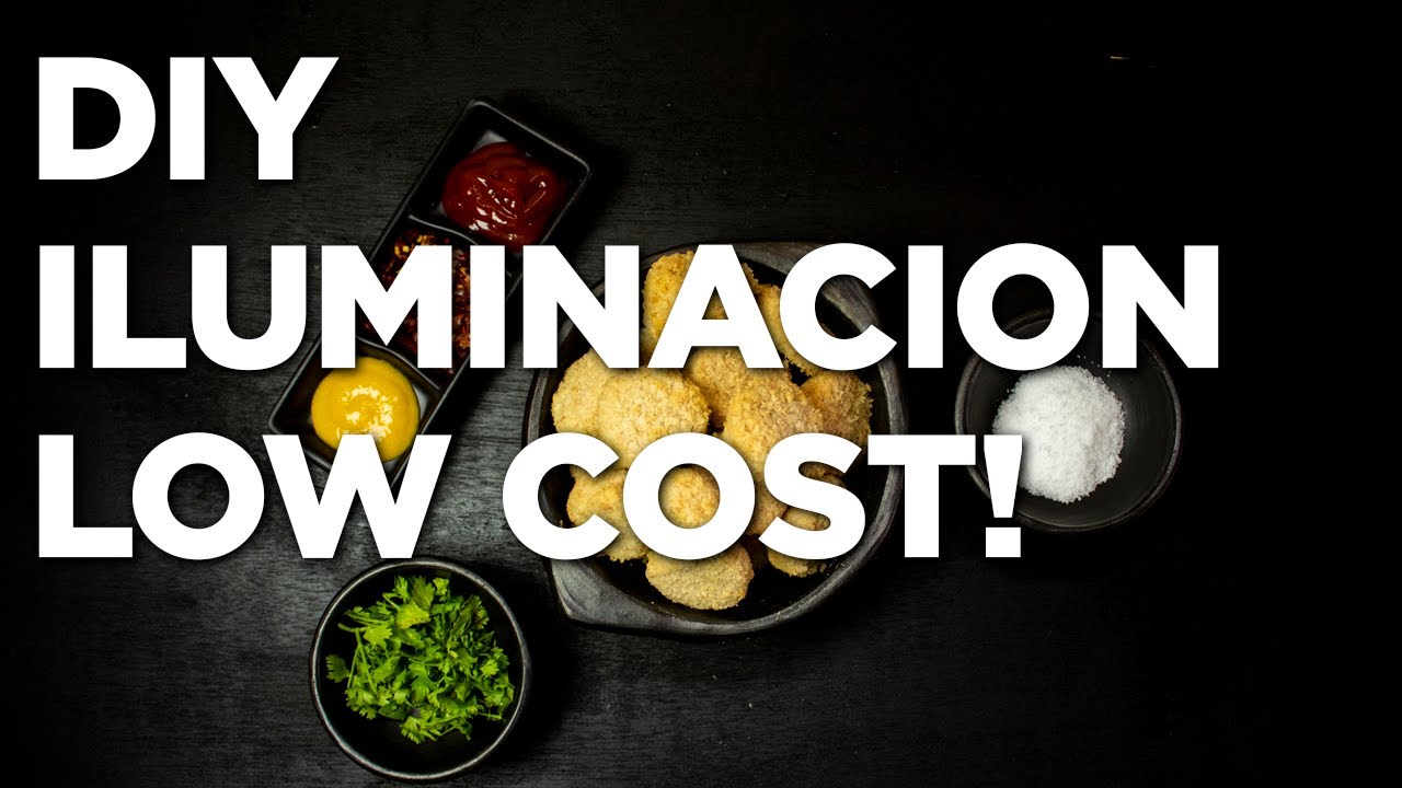 DIY - ILUMINACI&Oacute;N LOW COST - ILUMINA TUS VIDEOS Y FOTOGRAF&Iacute;AS A BAJO PRECIO