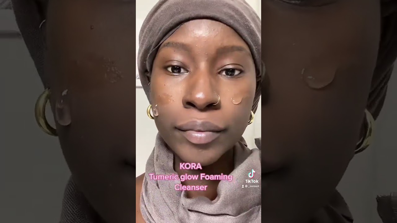 Nighttime Skin Routine with Kora Organics Tumeric Cleanser!