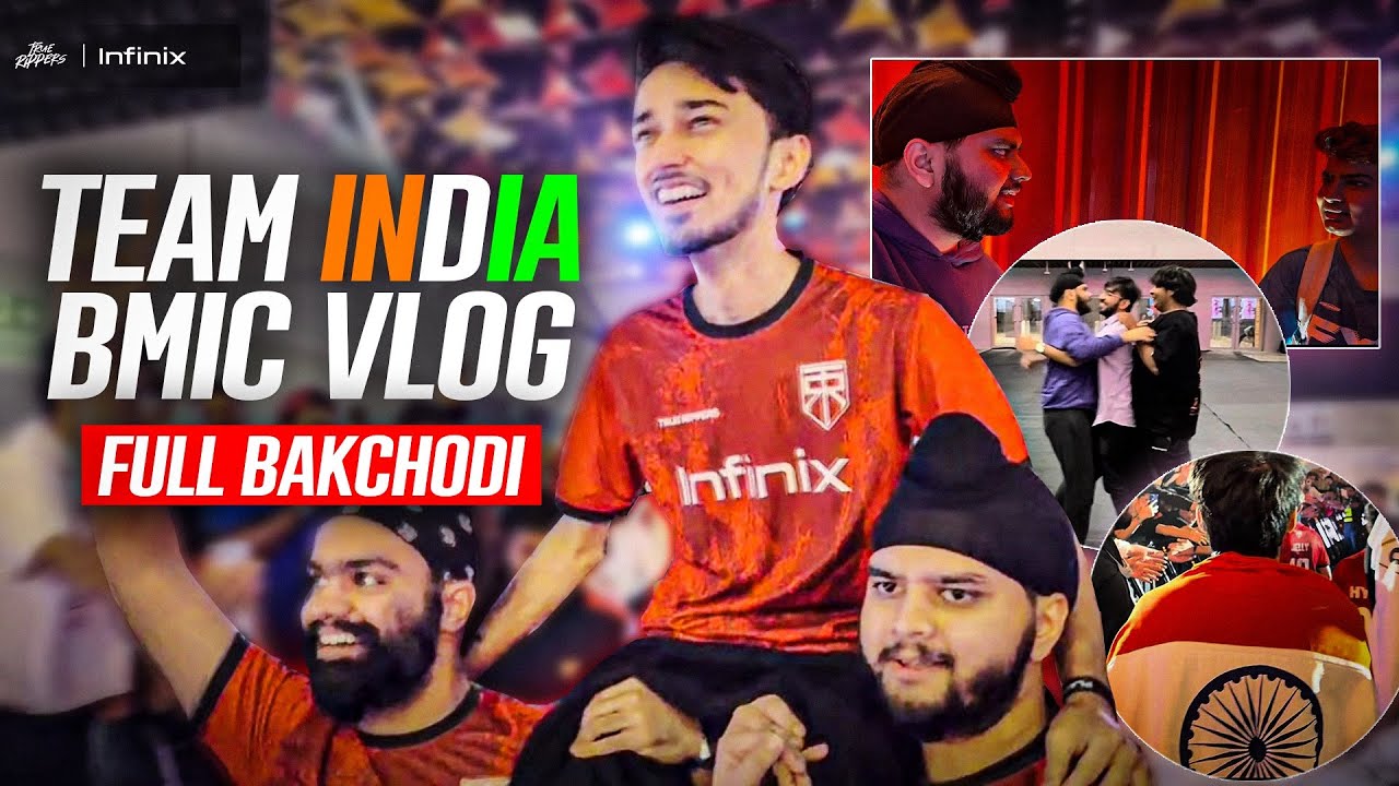Team India BMIC VLOG | Full Backloli Ft.Slug | Road to PMGC 🇮🇳