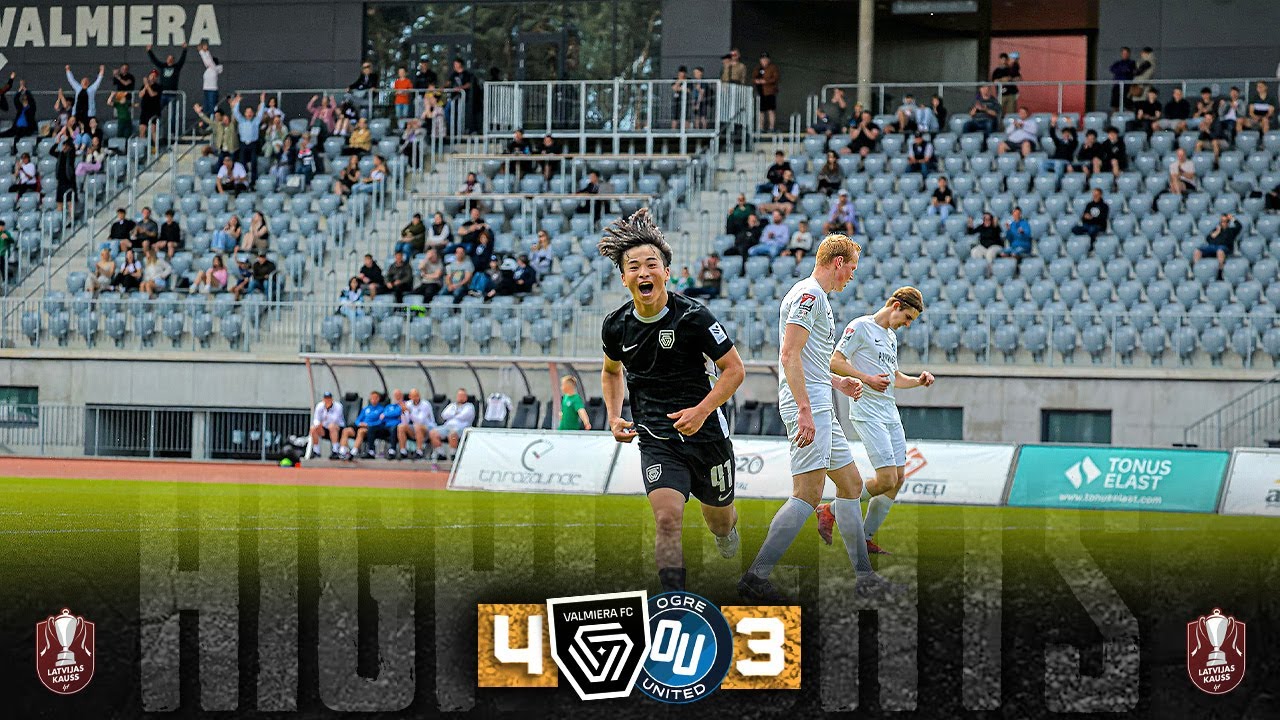 Latvijas Kauss 2025 | 3.kārta | Valmiera FC vs FK Ogre United 4:3