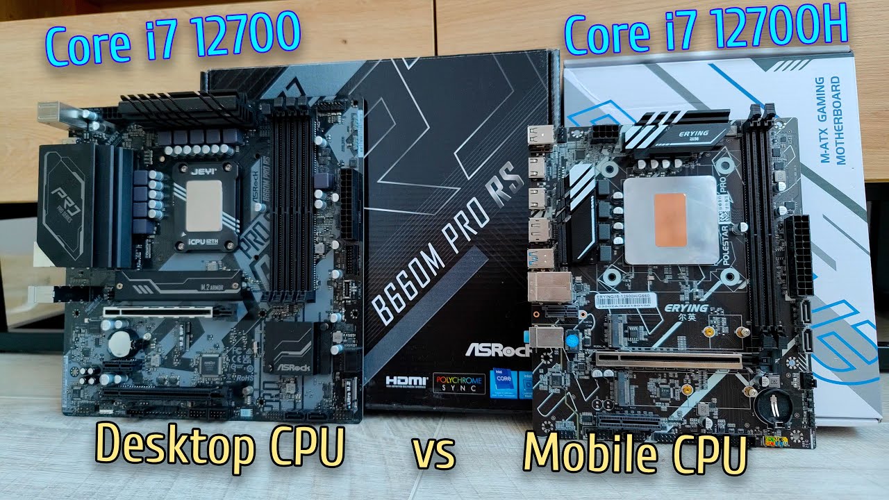 Процессор для ноутбука Core i7 12700H против десктопного i7 12700🔥 Жаркая битва, сложный выбор 🔥
