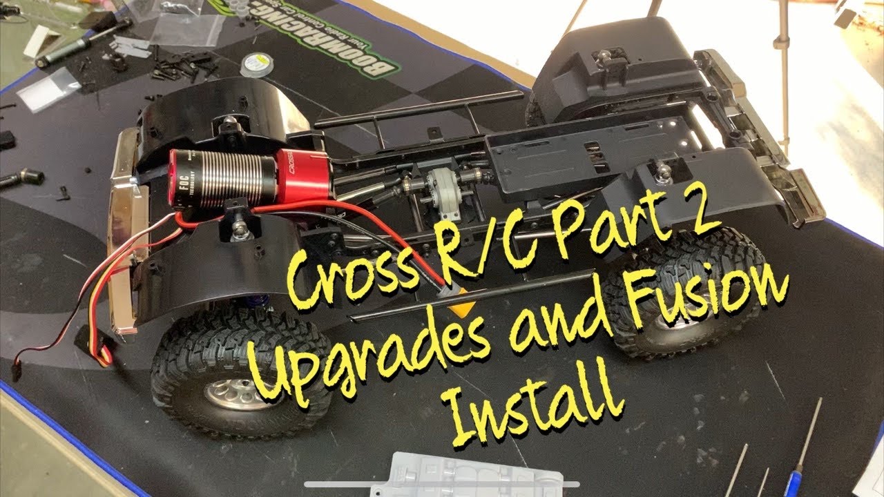 Cross Demon Build - Part 2 - Hobbywing Fusion Install and Cross R/C Upgrades