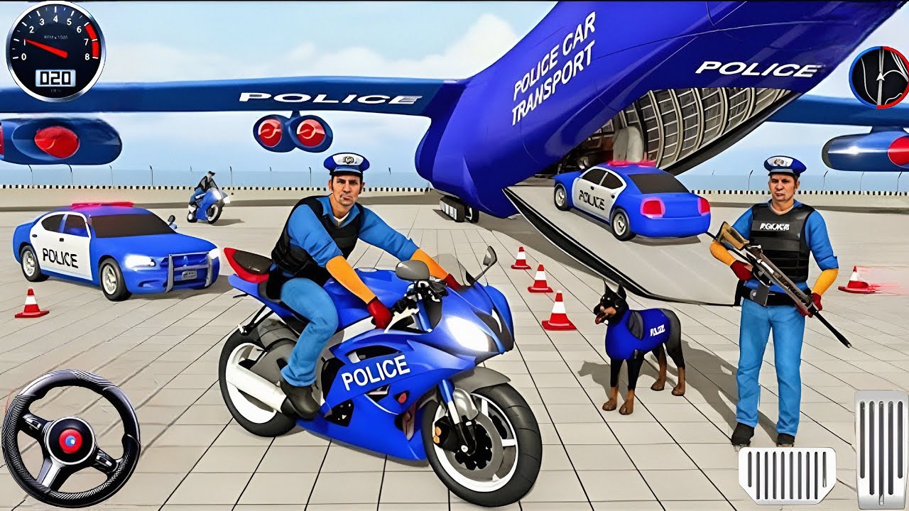  Usa Police Car Chase Simulator 3D Games -Real Cop Duty Police Driving Simulator -2025