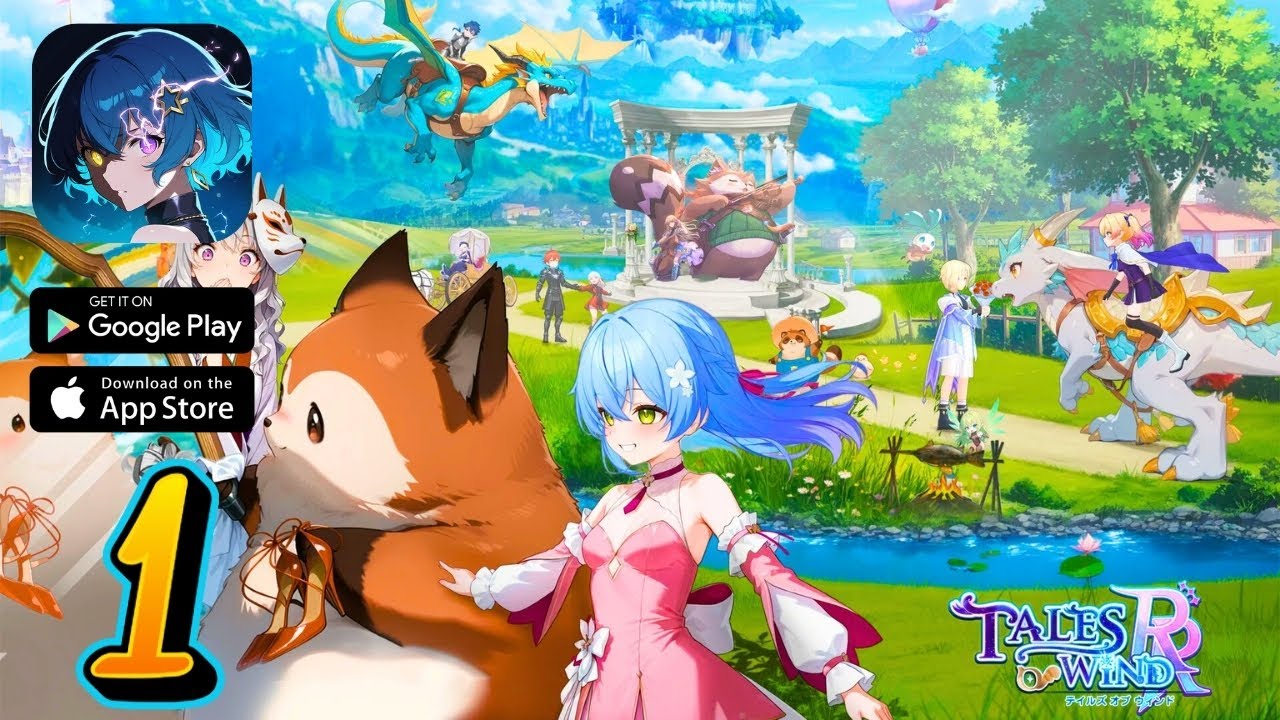 Tales of Wind: Radiant Rebirth Gameplay Part 1 - ✨ First Look & BEGINNER Guide!