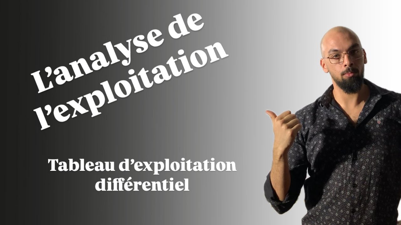 L'analyse de l'exploitation: TED