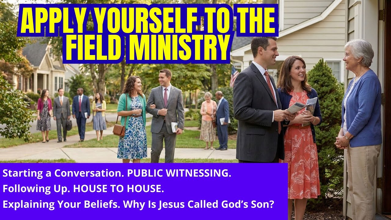 Apply Yourself to the Field Ministry (January 19 - 25, 2026) | Midweek Meeting
