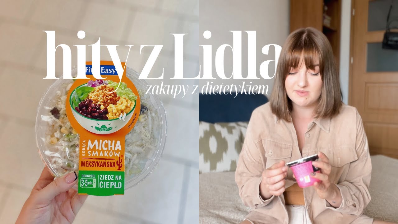 6 TOP produktów z Lidla! | zakupy z dietetykiem