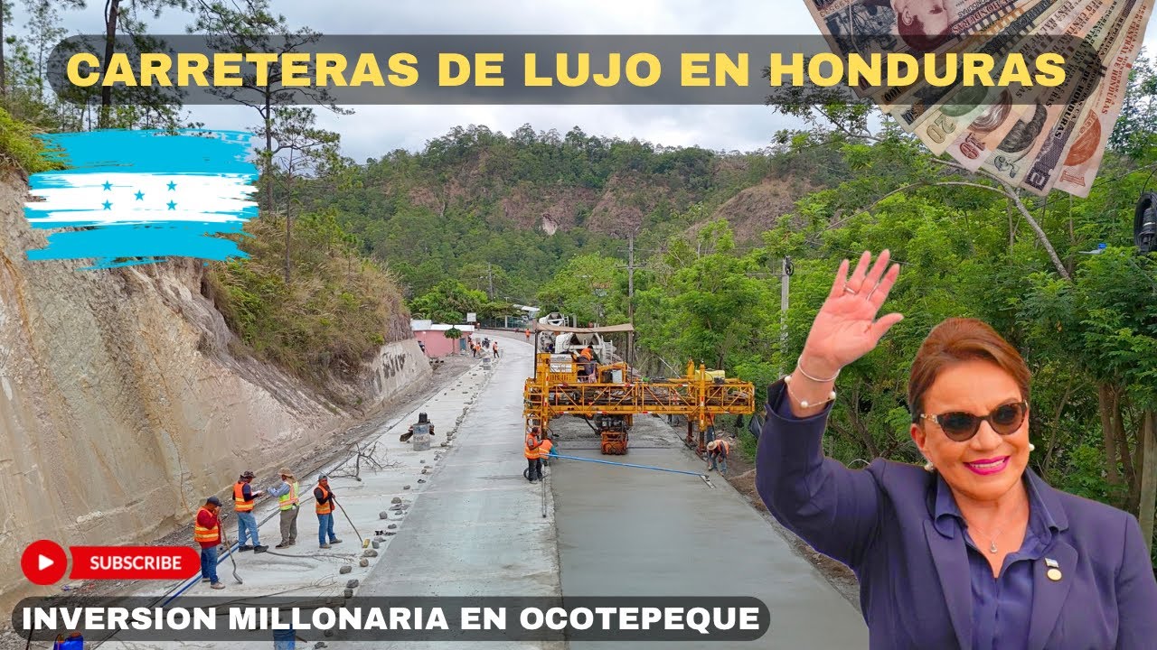 INVERSIÓN MILLONARIA EN HONDURAS, Carretera nueva en Ocotepeque 🇭🇳