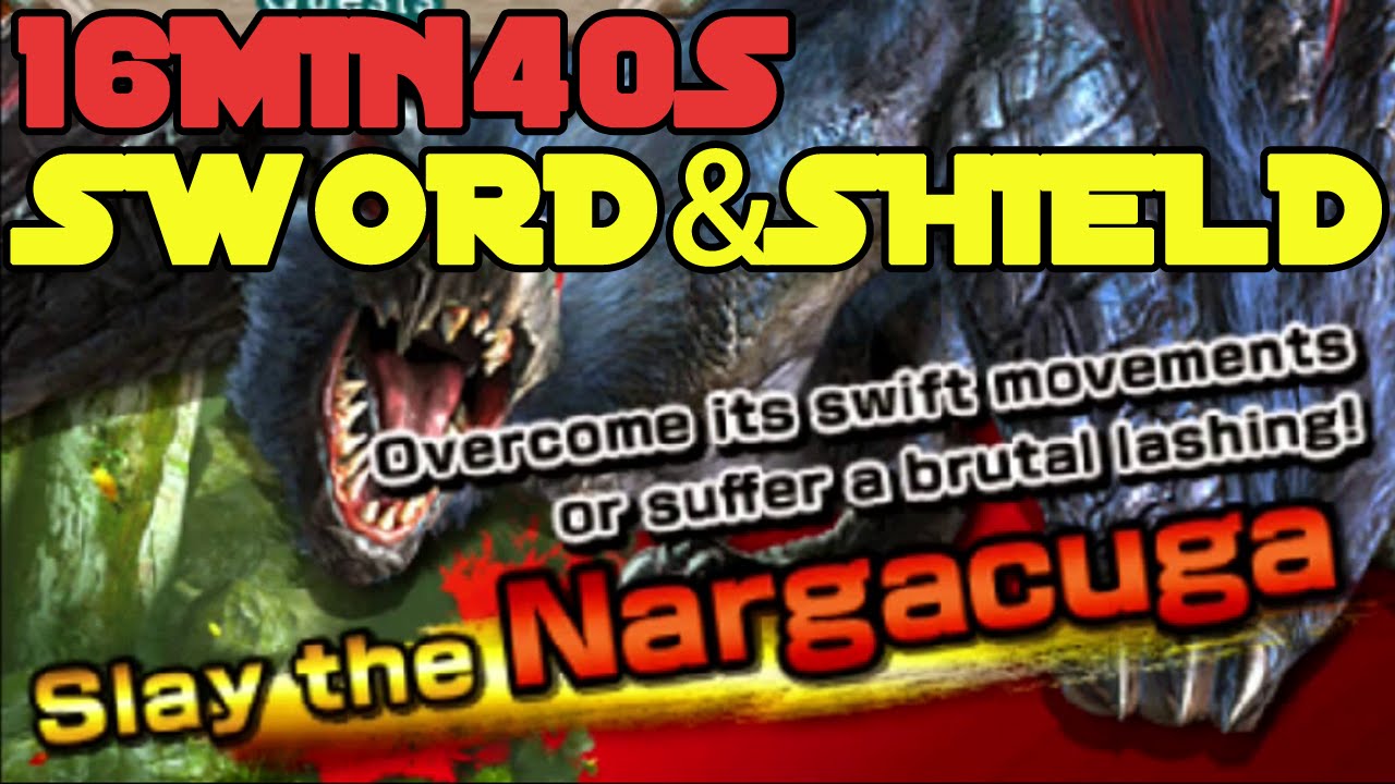 【MHGENDemo】Kazual SnS versus Nargacuga 16min40s & FUNNY MOMENTS ~ !
