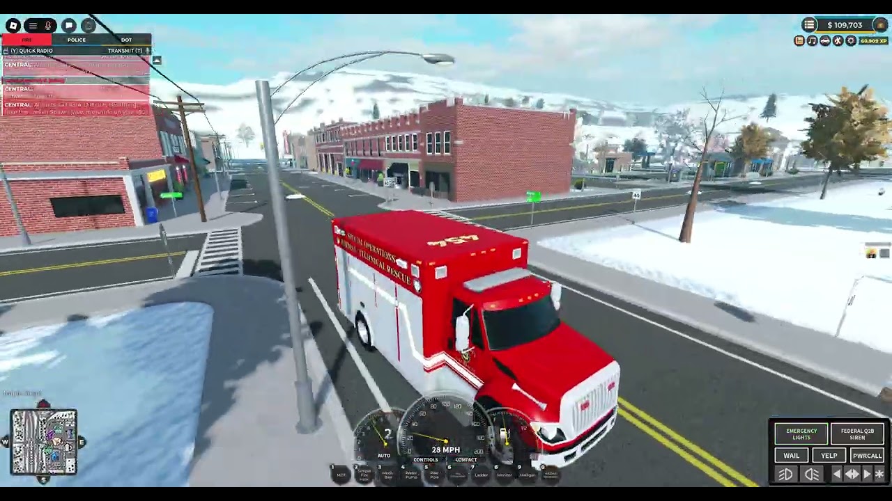Roblox ERLC River City Fire Department duty part 3
