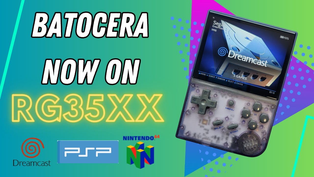 Прошивка Batocera Custom теперь доступна на Anbernic RG35xx
