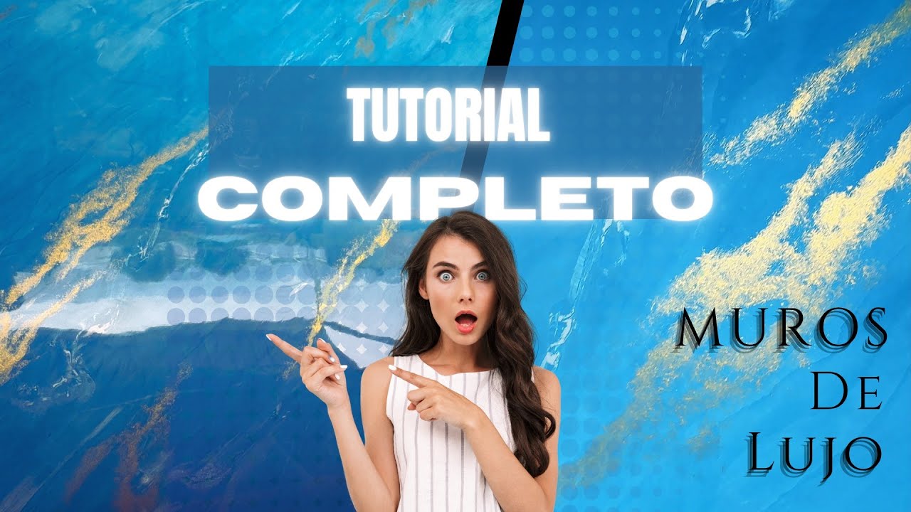 Decoración de Paredes Estilo Mármol Tutorial Completo.