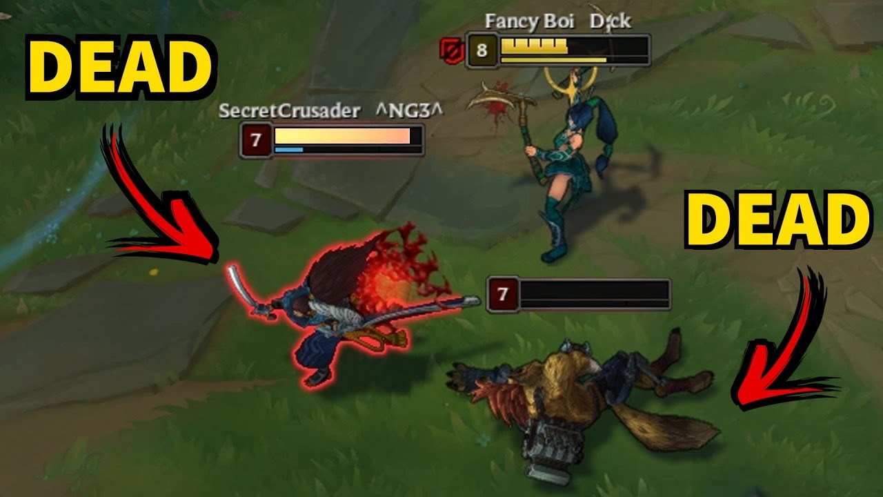 Don't Run From Akali, She Will One Shot You