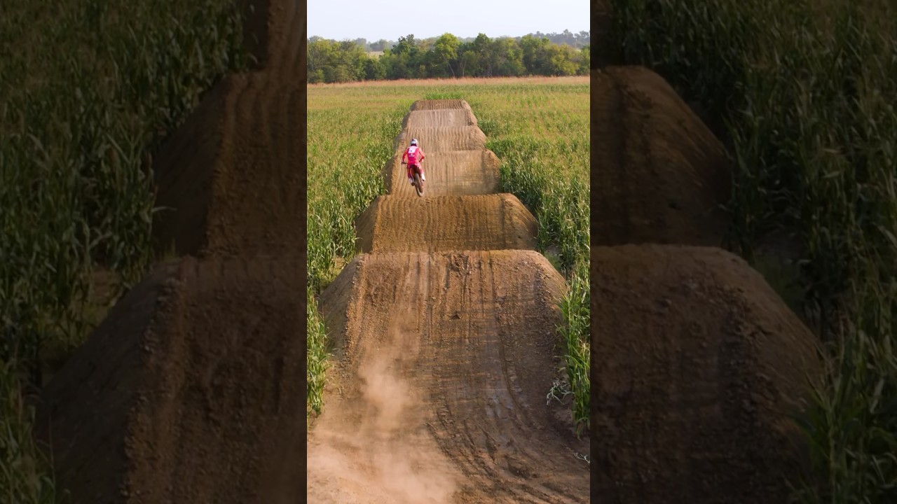 Ryan Dungey in a CORN FIELD