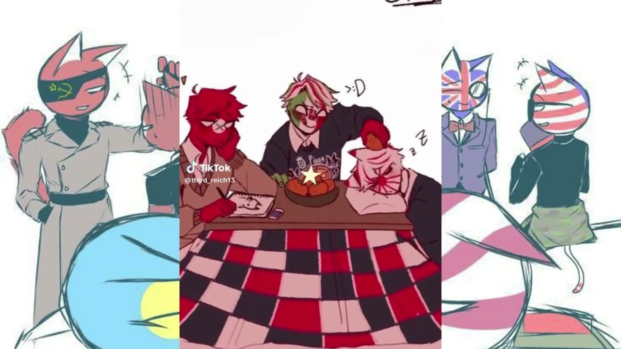 |Tổng hợp Tik Tok Countryhumans| Part 13| #countryhumans #otp #tiktok #capcut #canva #video #edit