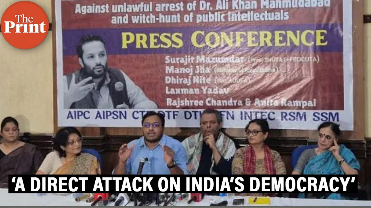 Delhi scholars decry Ali Khan Mahmudabad’s arrest. ‘If I had a Muslim name, I’d be arrested too’
