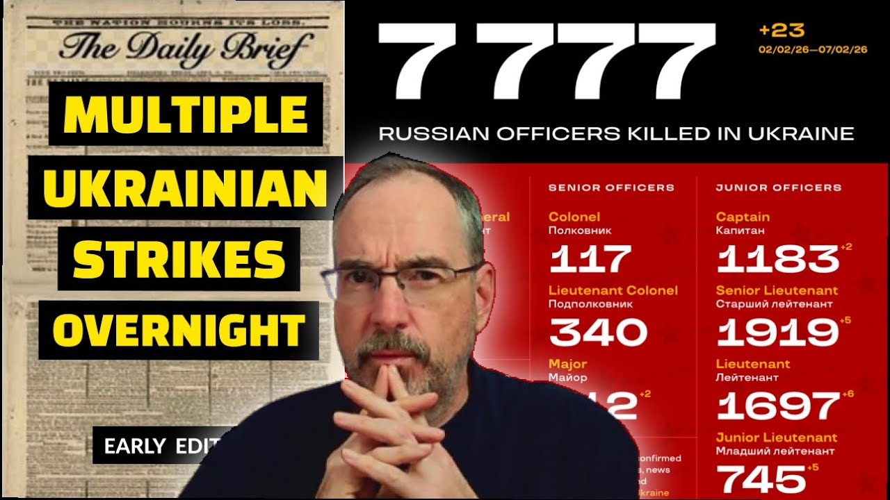 Ukraine Hit Russia Hard Last Night