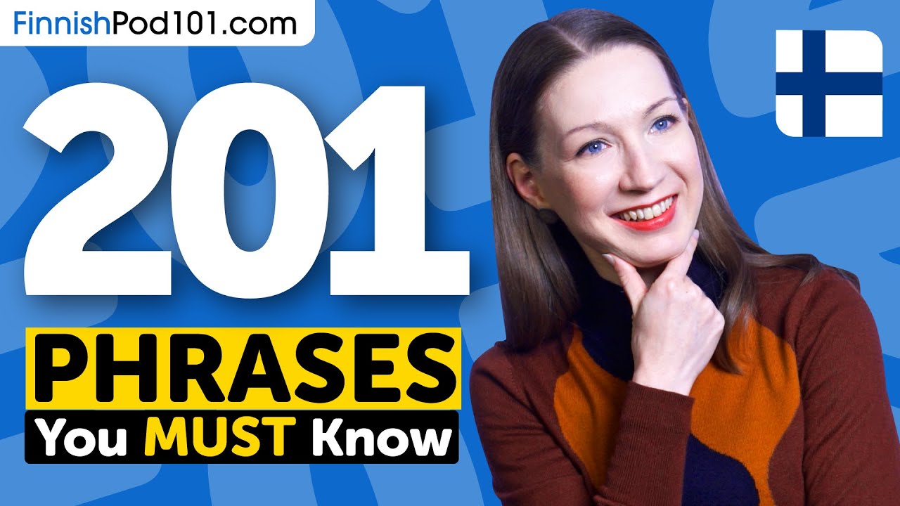 201 Phrases Every Finnish Beginner Must-Know
