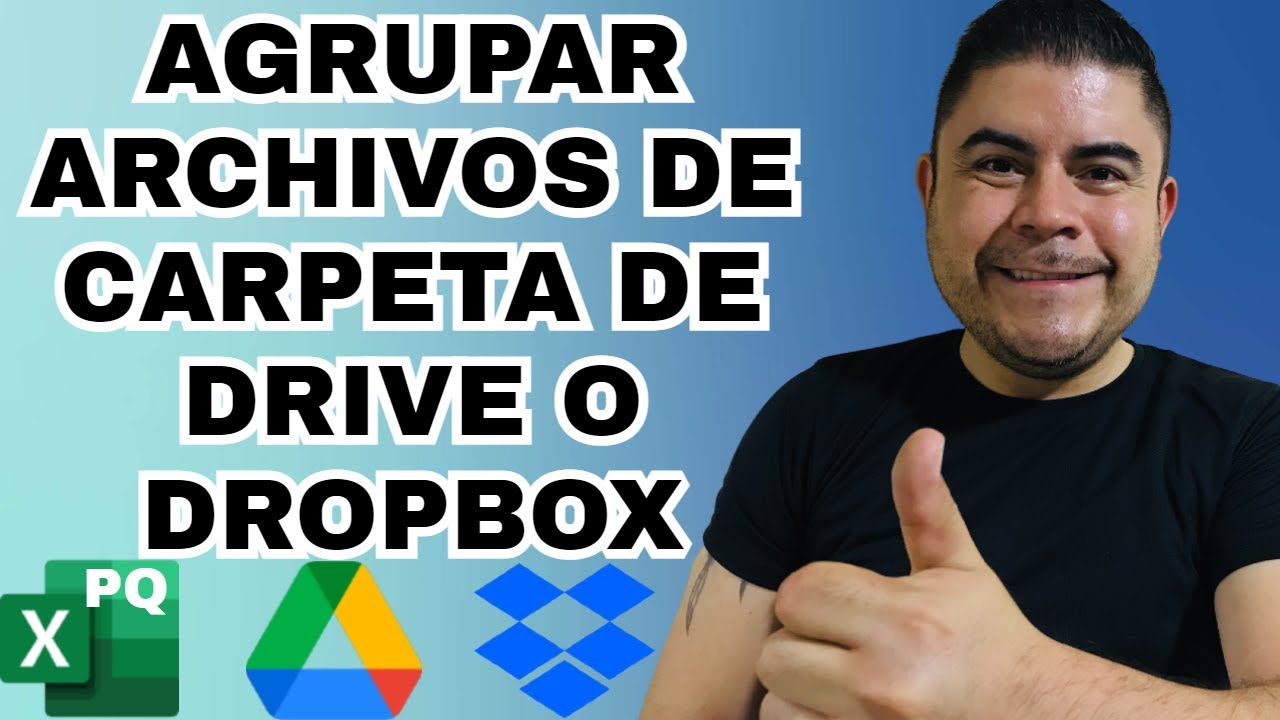 Consolidar archivos de una carpeta de Google Drive o Drobox usando Power Query en Excel