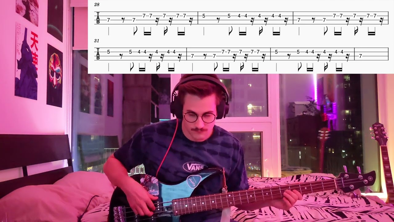 Dern kala - Khruangbin [Bass only Ver.] [Cover + Tabs]