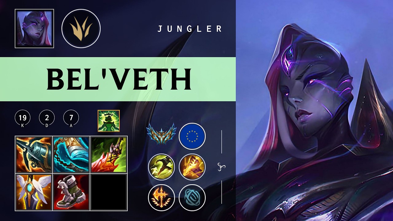 Bel'Veth Jungle vs Xin Zhao - EUW Challenger Patch 26.04