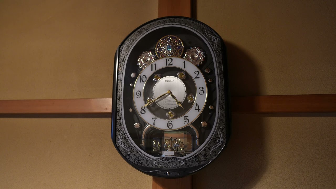 SEIKO QXM138KRH melodies in motion からくり時計
