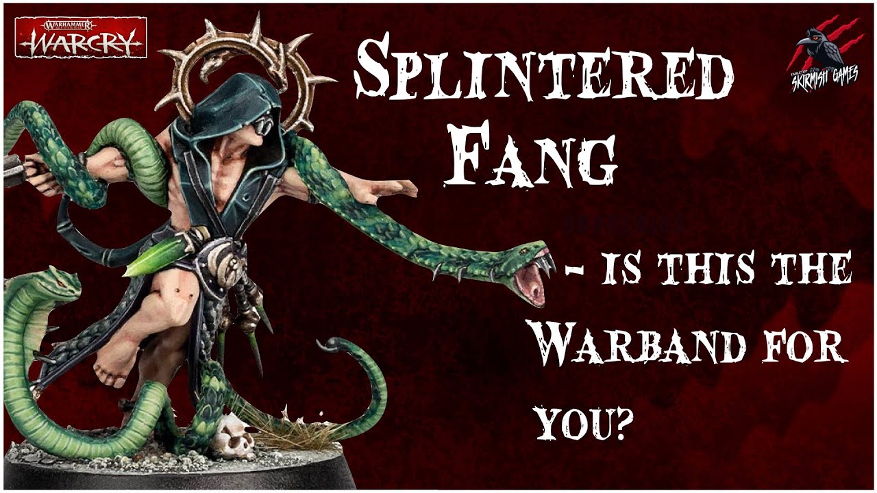 SPLINTERED FANG UNBOXING REVIEW - Is This The Warcry Warband For You?