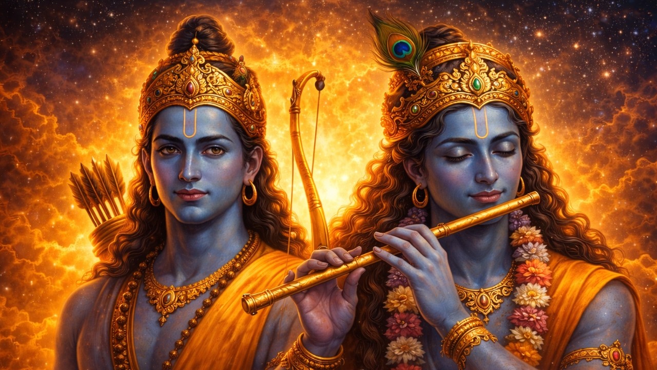 🕉️ ರಾಮ ಕೃಷ್ಣ ಸ್ತೋತ್ರ | Peace • Bhakti • Protection | Kannada Devotional