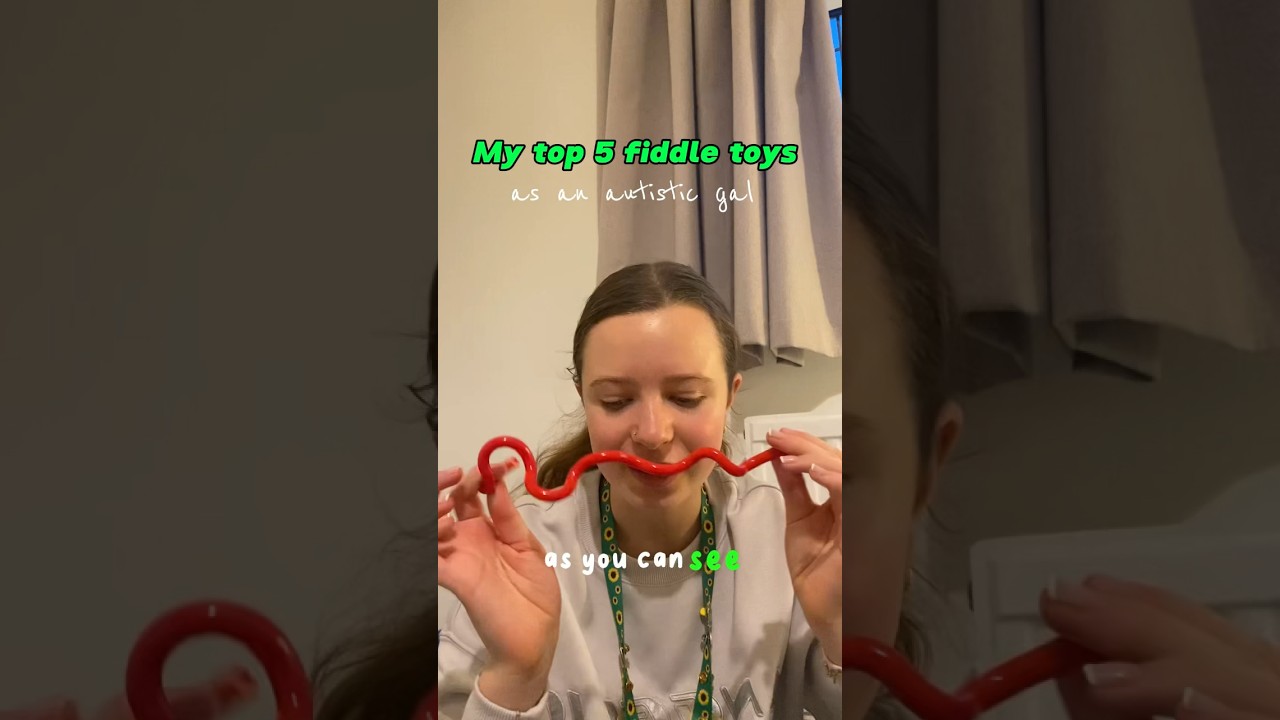 my top 5 FIDGET TOYS | autistic gal