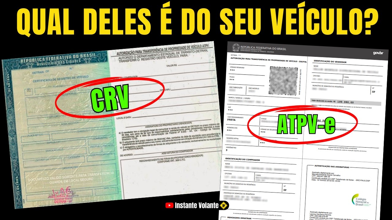 Perdeu o CRV do veículo ou não sabe se ele já é DIGITAL (ATPV) | Como saber pelo Número do CRV. 📺295