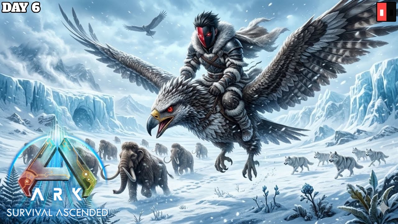 ARK Survival Ascended (Day 6)|နှင်းတောင်ဘက်သွားကြမယ်!!