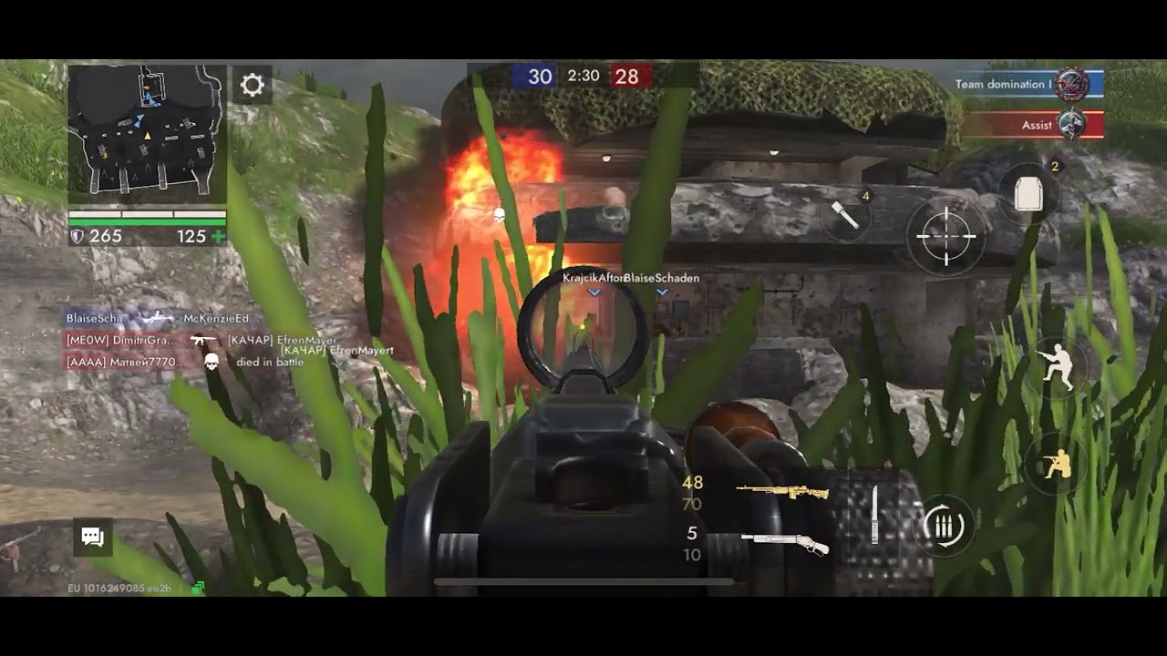 MACHINE GUNNER (TEAM DEATHMATCH) - WORLD WAR HEROES 