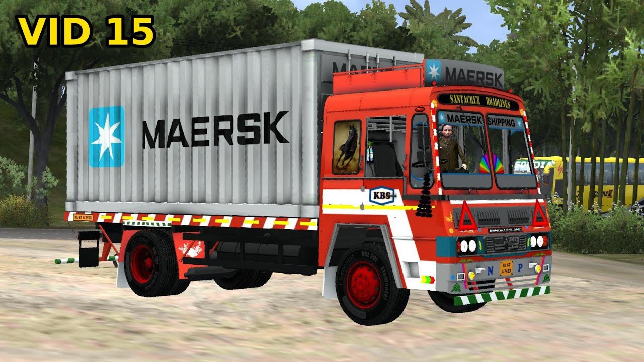 I got a Job to deliver the ENTIRE Cargo Container and take the Empty Lorry for Parking | BUSSID
