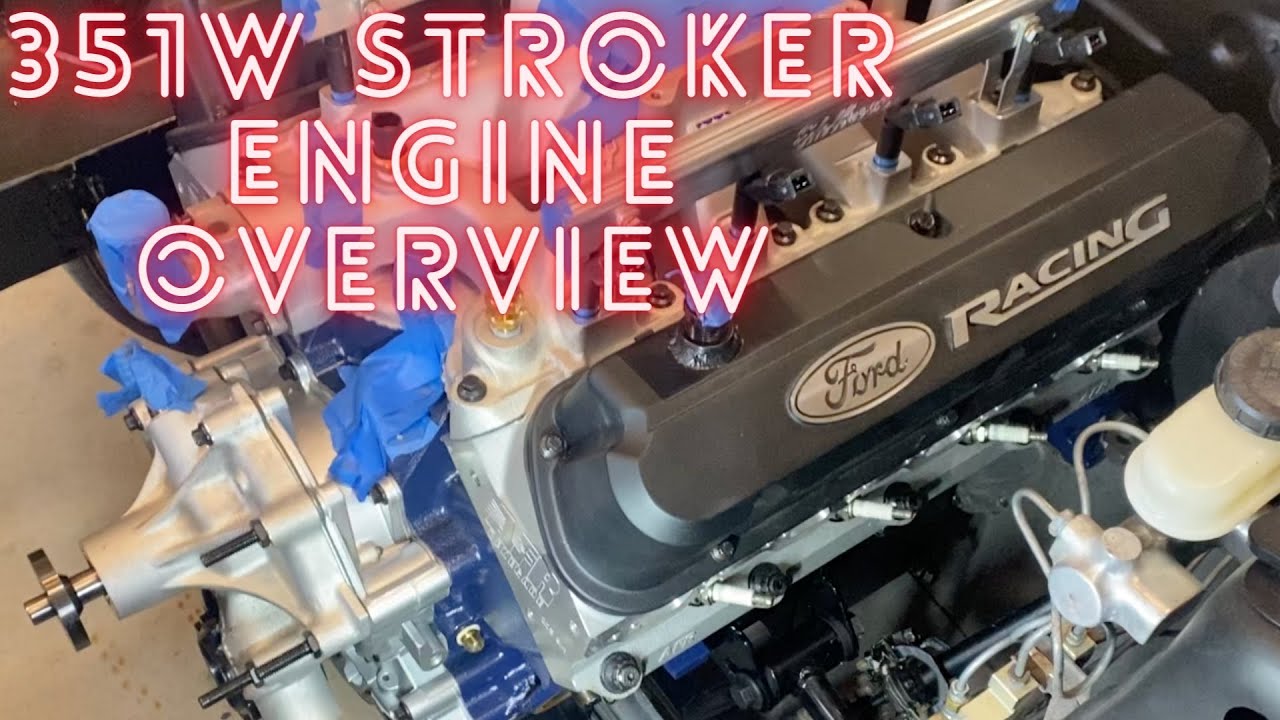408W engine overview 351W based