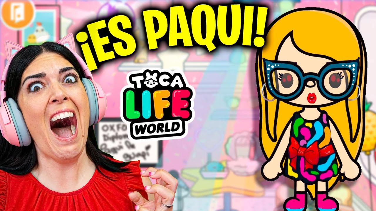 CREO a PAQUI y su HABITACIÓN en TOCA LIFE WORLD!!