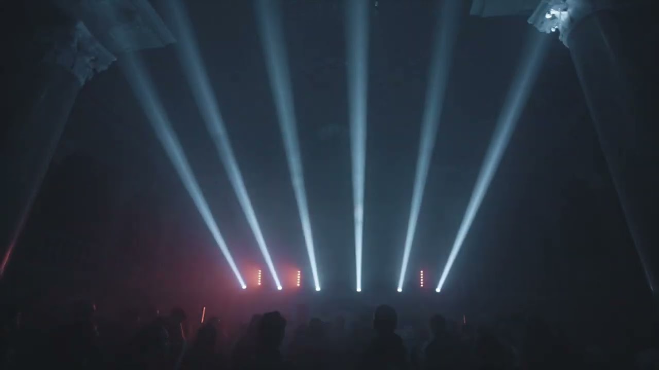 A Techno Rave at the Spilve Airport in Riga, Latvia.