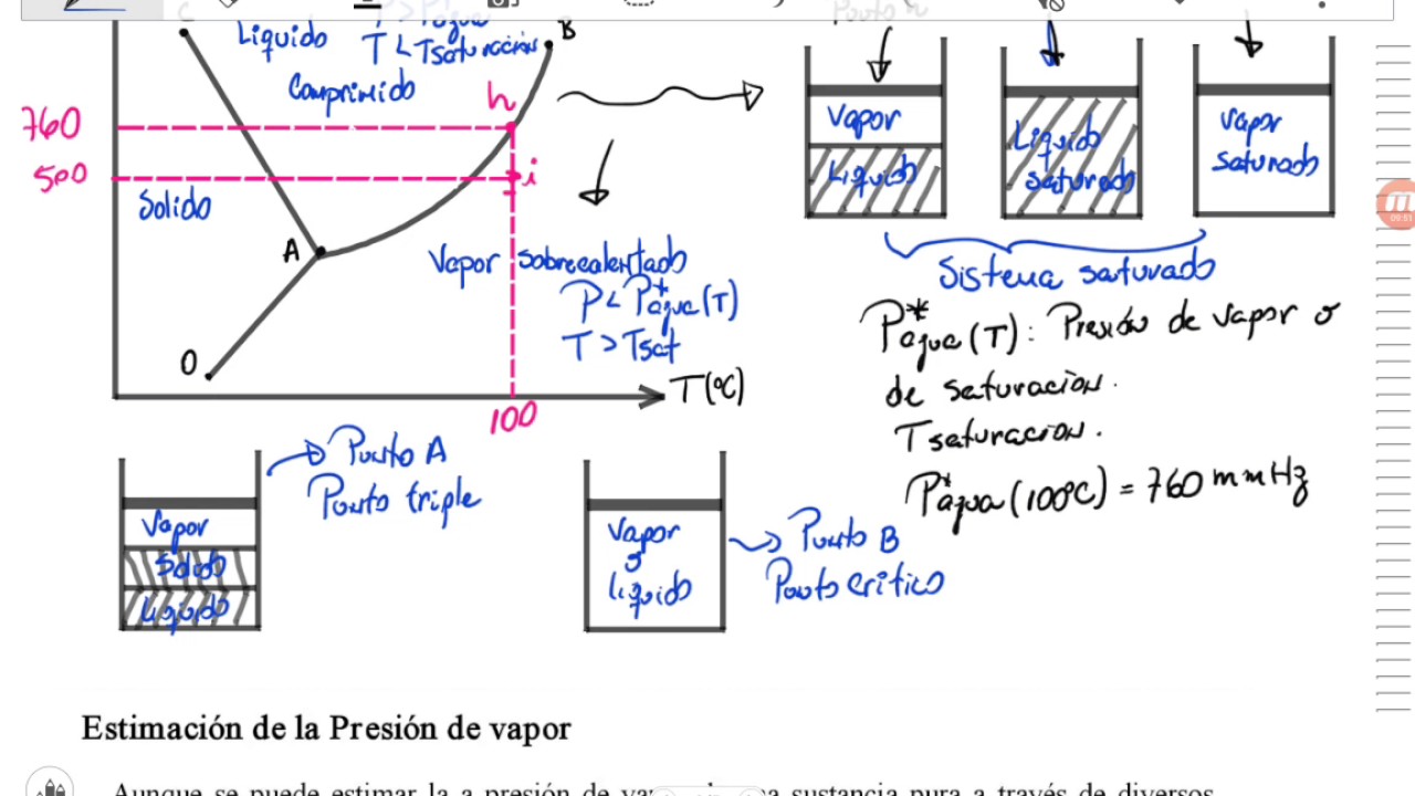 Sistema Gas-Liquido. Un Componente condensable. Teoría y Ejemplo
