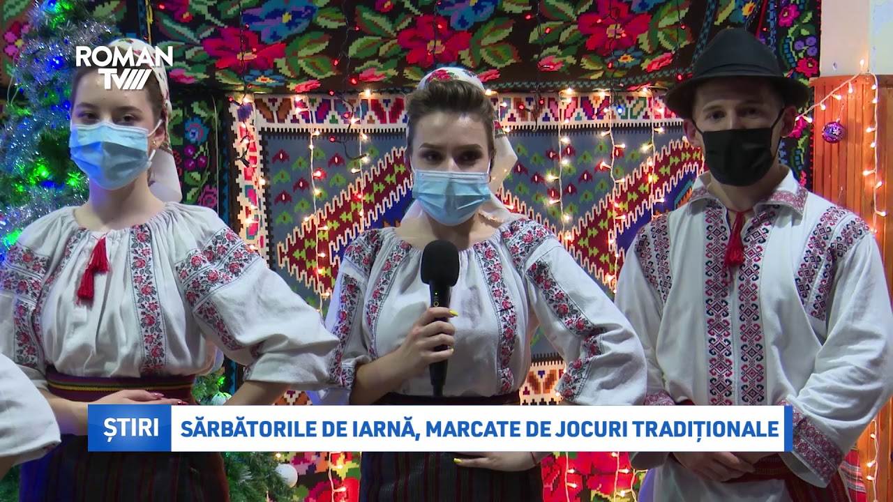 Sărbătorile de iarnă, marcate de jocuri tradiționale