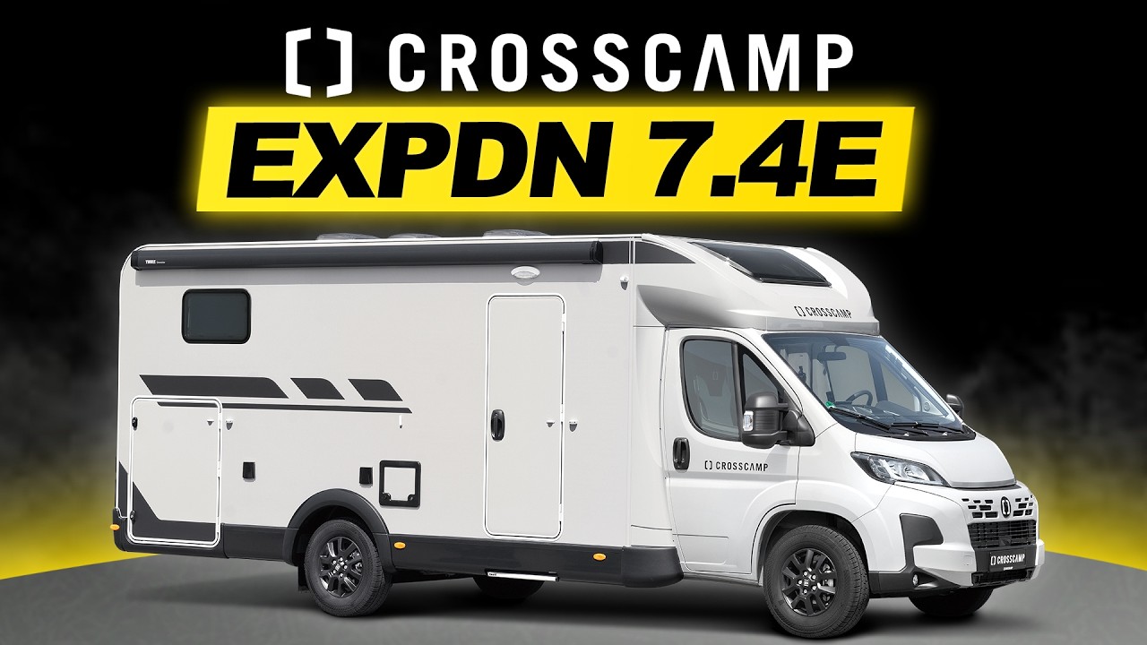 Teilintegriertes Wohnmobil f&uuml;r 61.499 Euro? Crosscamp EXPDN 7.4E | Neuheiten 2025/2026