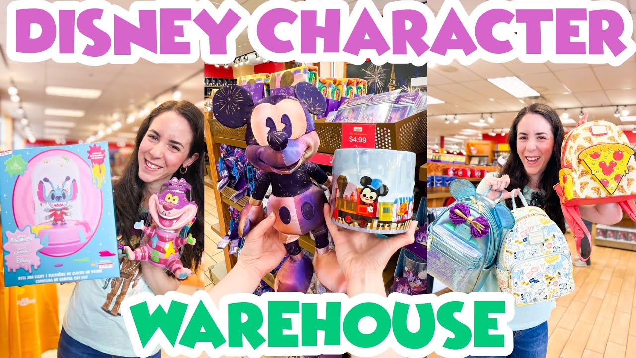 DISNEY CHARACTER WAREHOUSE Merch Update May 2024 | Vineland Ave | Disney Parks Outlet Store