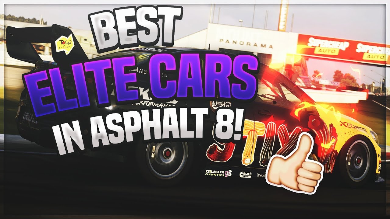 Лучшие элитные машины в Asphalt 8