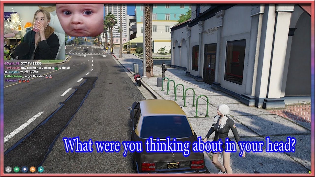 September Fooze thinking about shots in her head - GTA V RP NoPixel 4.0