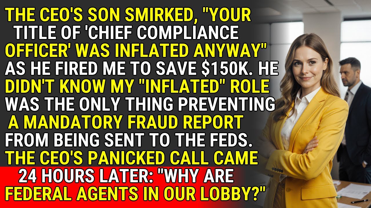 Outmaneuvered: The CEO's Son Fired Me, Triggering a Federal Storm ♟️ | #CorporateChess