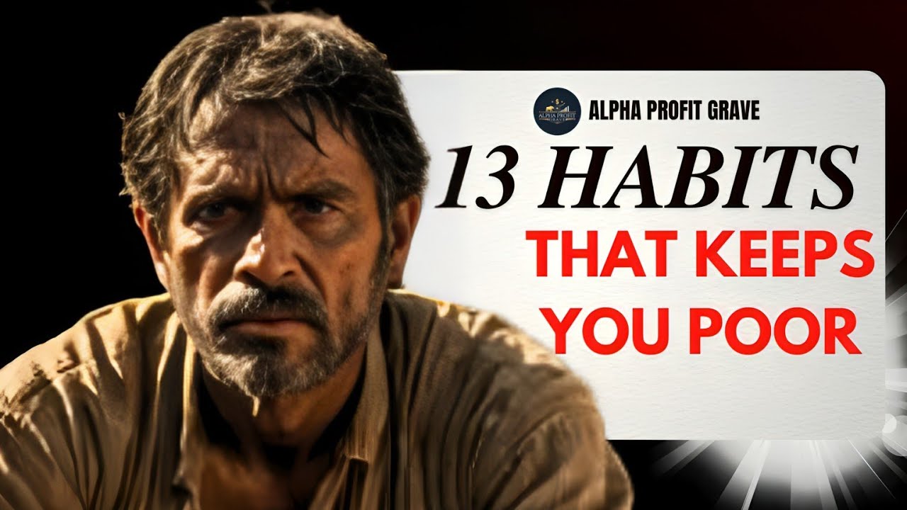 13 Habits Keeping You Poor 🚫💸 | Change Today! 🔥